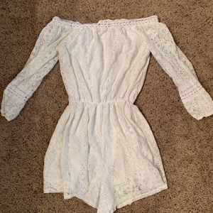 Hollister off the shoulder romper